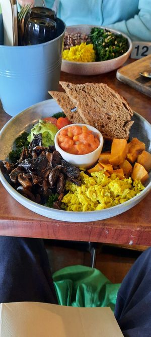 Epic Brekky Bowl at Buddha Bowl Cafe in Newtown