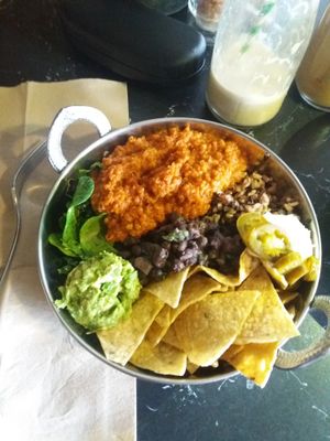 Aztec bowl at Buddha Bowl Cafe in Newtown