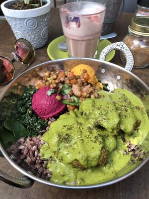Bedouin bowl at Buddha Bowl Cafe in Newtown