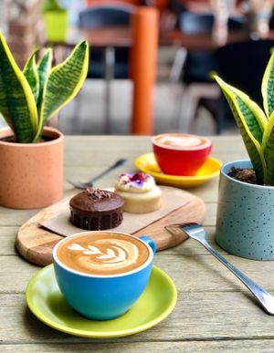 Plant based Mylk options at Buddha Bowl Cafe in Newtown