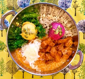 Classic Buddha Bowl at Buddha Bowl Cafe in Newtown