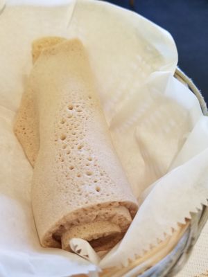 Bread at Taste of Ethiopia in Greensboro