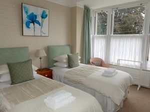 The Bay Room  at No. 89 Vegetarian B&B in Bideford