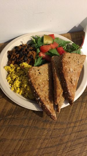 Best breakfast combo  at EBN's Vegan Cuisine in Charlotte