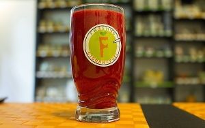 Smoothie at Freshys in Skopje