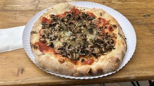 Fungi vegano    at Pizzateca da Tonis in Flensburg