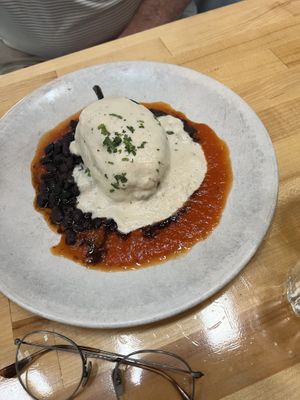 Chile relleno  at Sweetwater Harvest Kitchen in Santa Fe