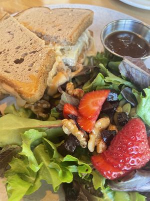 Rueben on weekend menu-filling, but lacked flavor   at Sweetwater Harvest Kitchen in Santa Fe