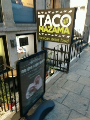 ootside at Taco Mazama - Princes St in Edinburgh