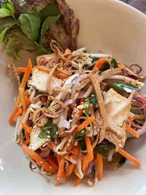 Banana blossom salad  at Chum Chay in Cologne