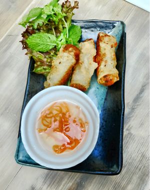 spring rolls at Chum Chay in Cologne