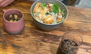 Tofu with coconut sauce   at Chum Chay in Cologne