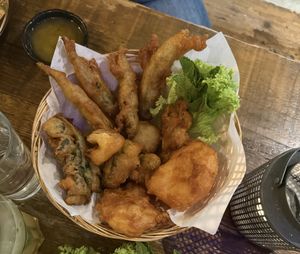 Gebackenes Gemüse  at Chum Chay in Cologne