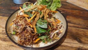 Banana blossom salad at Chum Chay in Cologne