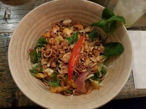 Marinierter Tofu at Chum Chay in Cologne