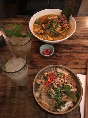 All vegan  at Chum Chay in Cologne