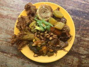 buffet   at Evergreen Vegetarian House 长青素食之家 in Penang