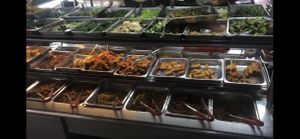 buffet  at Evergreen Vegetarian House 长青素食之家 in Penang