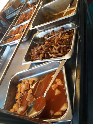 So much goodness at Evergreen Vegetarian House 长青素食之家 in Penang