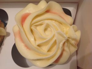 Vanilla buttercream ..cup cake. at Vegangela Rose Cakes in Cwmllynfell
