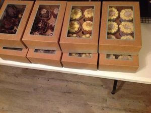 Assorted cup cakes! at Vegangela Rose Cakes in Cwmllynfell