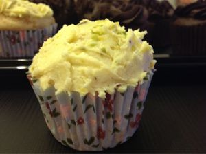 Pistachio and rose water cup cake! at Vegangela Rose Cakes in Cwmllynfell
