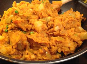 Curry..yummy! at Vegangela Rose Cakes in Cwmllynfell