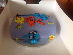 Mr men cake... at Vegangela Rose Cakes in Cwmllynfell
