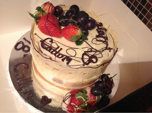 Gluten free cake. at Vegangela Rose Cakes in Cwmllynfell