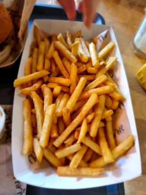 Chips at Cafe Thrive in Southampton