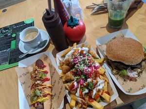 More lunch at Cafe Thrive in Southampton