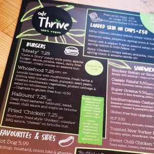 Plenty of choices at Cafe Thrive in Southampton