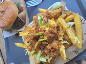 Dirty Fries at Cafe Thrive in Southampton