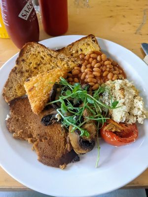 Breakfast at Cafe Thrive in Southampton