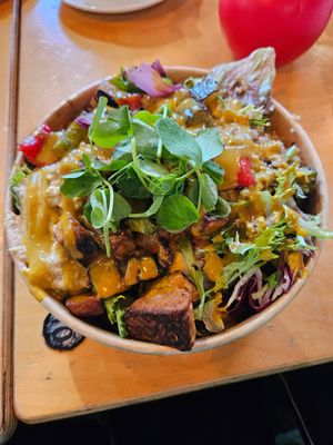 Mighty Dragon Protein bowl! at Cafe Thrive in Southampton