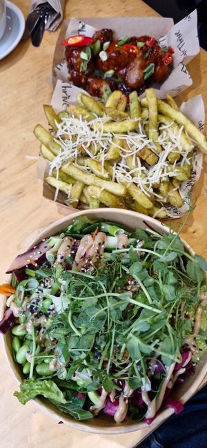 Healthy and not so healthy at Cafe Thrive in Southampton