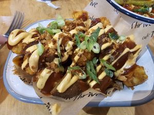 Bayou tots at Cafe Thrive in Southampton