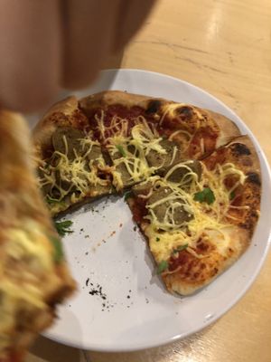 Kids menu at Cafe Thrive in Southampton