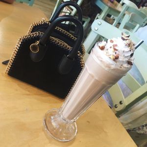 Chocolate Hazlenut Milkshake at Cafe Thrive in Southampton