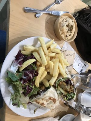 Café Thrive portions are huge  at Cafe Thrive in Southampton