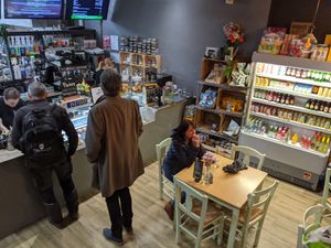interior at Cafe Thrive in Southampton