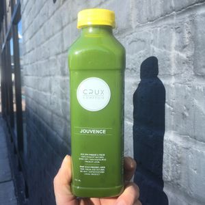100% green juice  at Crux Comptoir in Brossard