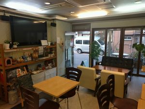 inside 2 at Cafe Amrita in Tokyo