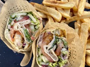 Chicken nuggets wrap at Swing Kitchen - Kaiserfeldgasse in Graz