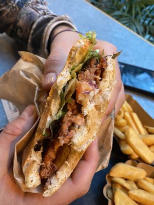 Chili Burger  at Swing Kitchen - Kaiserfeldgasse in Graz