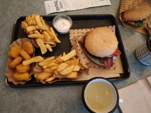 Bacon menù + nuggets at Swing Kitchen - Kaiserfeldgasse in Graz
