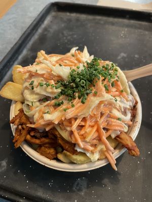 Loaded pulled bbq fries  at Swing Kitchen - Kaiserfeldgasse in Graz