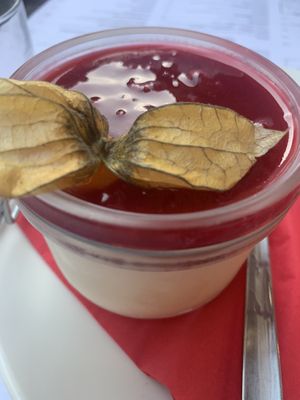 Vegan Panna Cotta 😍  at The Little Italy   in Annecy