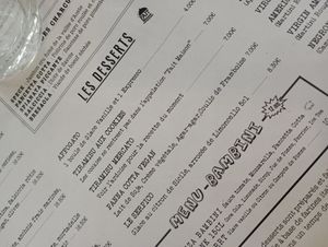 Vegan Panna cotta at The Little Italy   in Annecy