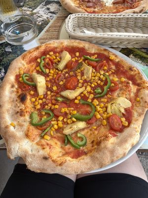 Vege pizza no cheese   at Pizzeria Gallus in Bled